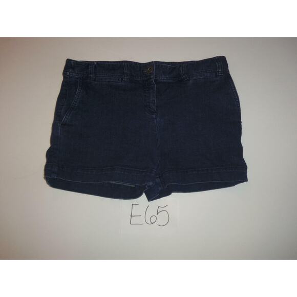 Ann Taylor Loft Pants - Ann Taylor Loft Blue Jean Shorts Size 4 Original Stretch Womens -0719E65